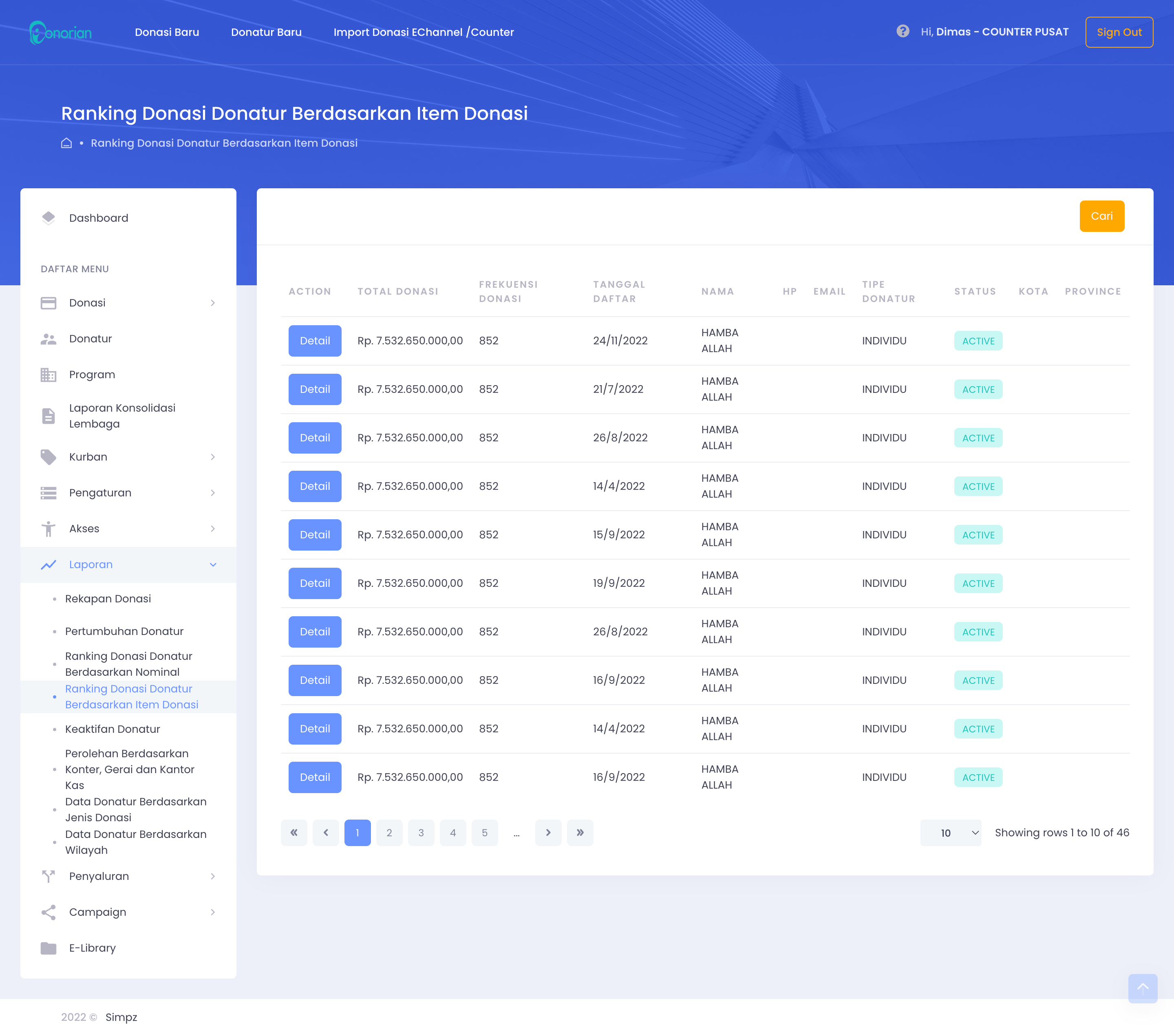 Project Form