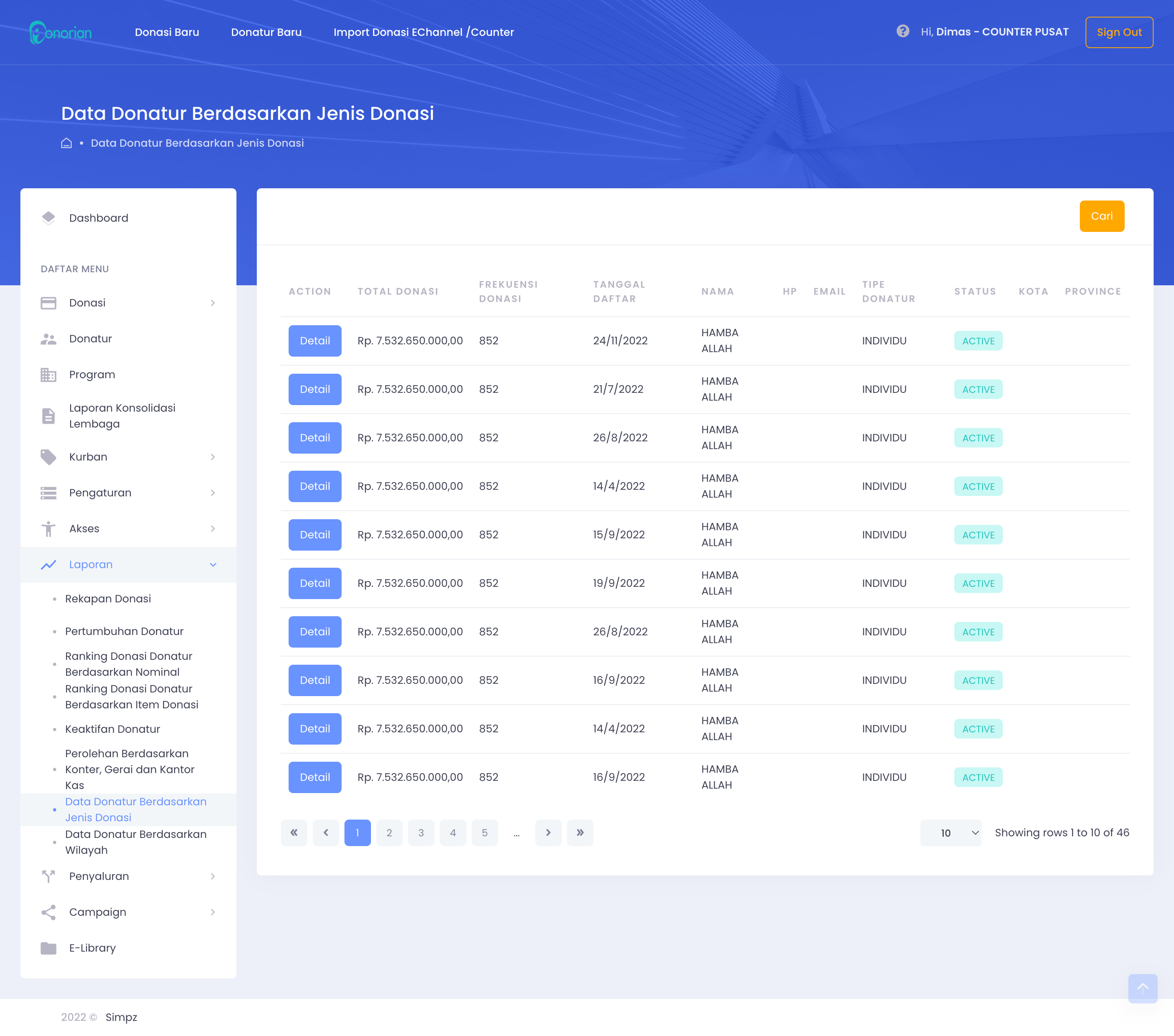Project Form