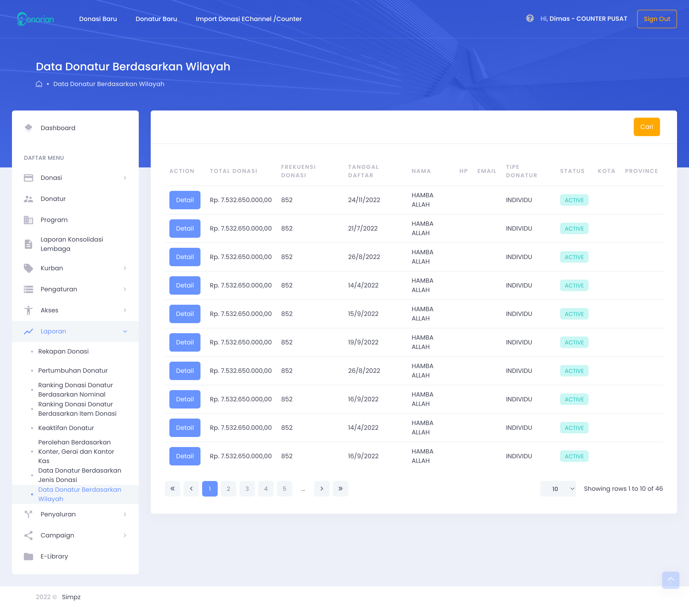 Project Form