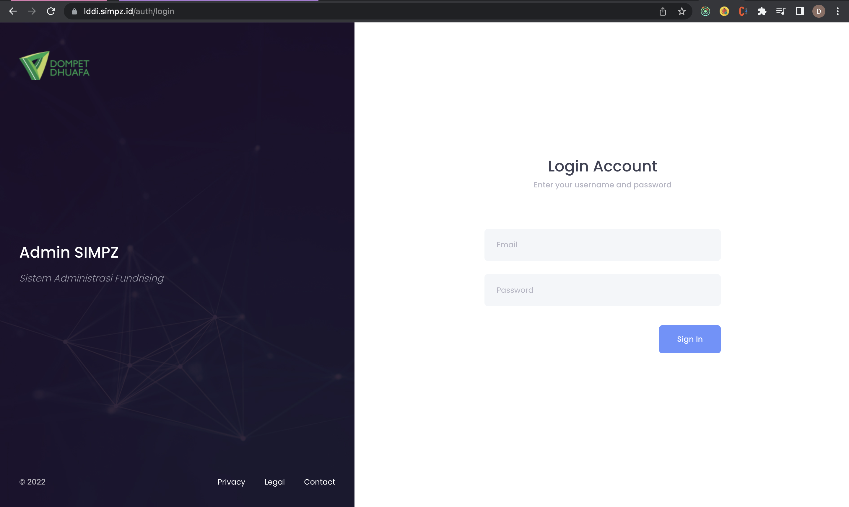 Halaman Login