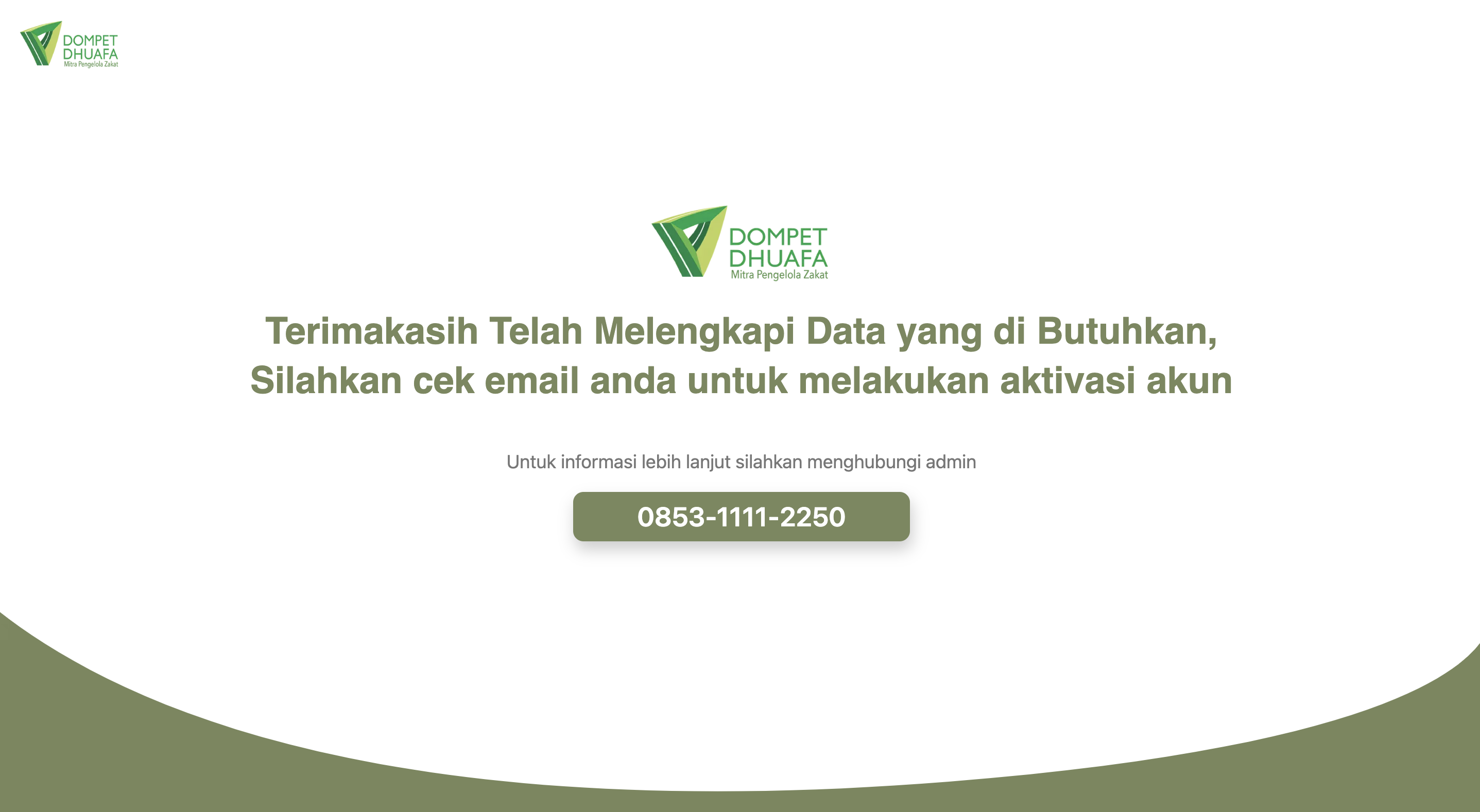 Registrasi Berhasil