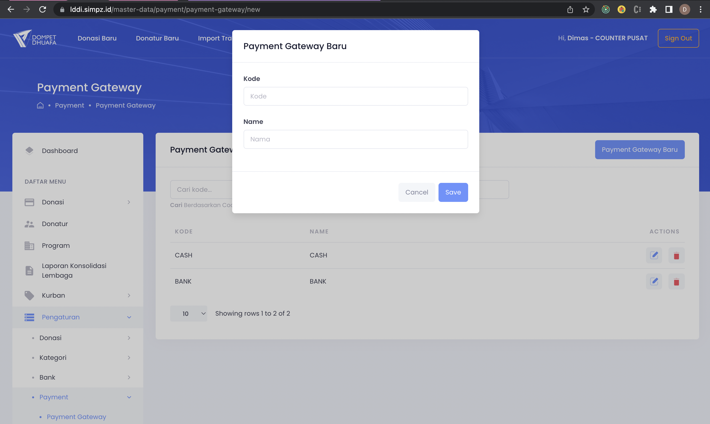Payment Gateway Form